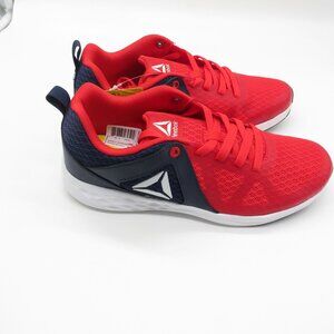 Reebok Womens Red & Navy Sneakers Size 5 Ortholite Comfort NEW